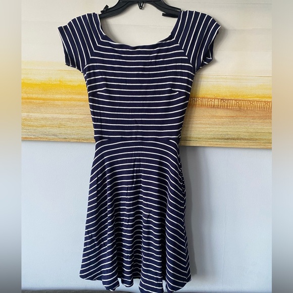 Mimi Chica striped skater dress - Picture 1 of 3